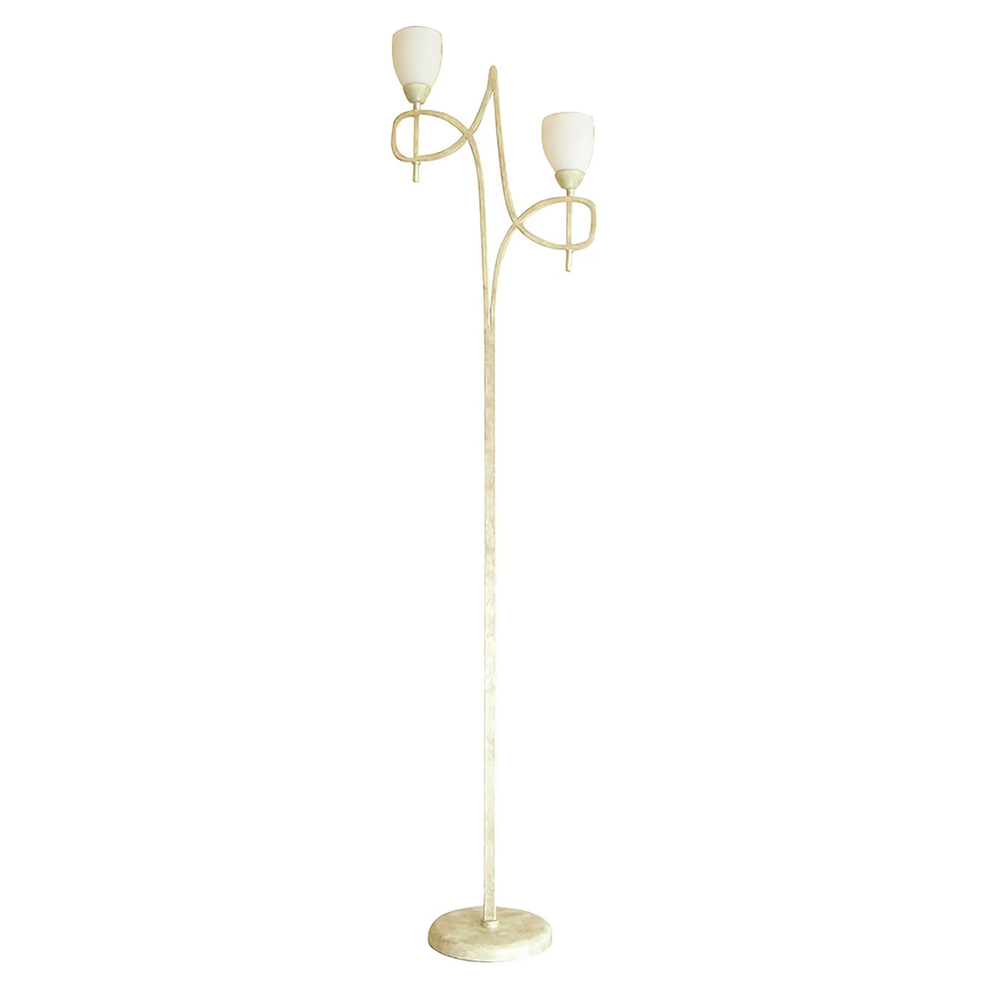 IL10054  San Marino 145cm Floor Lamp 2 Light French Gold